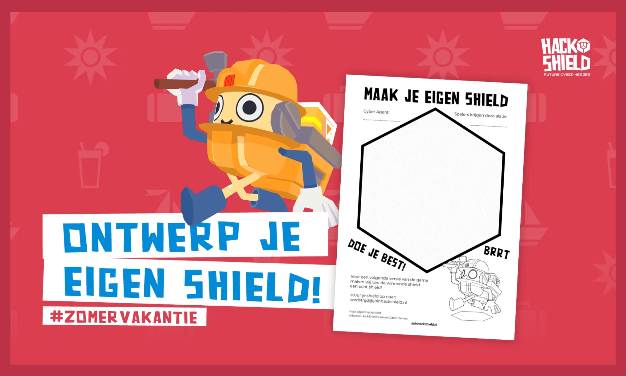 Ontwerp je eigen Shield!