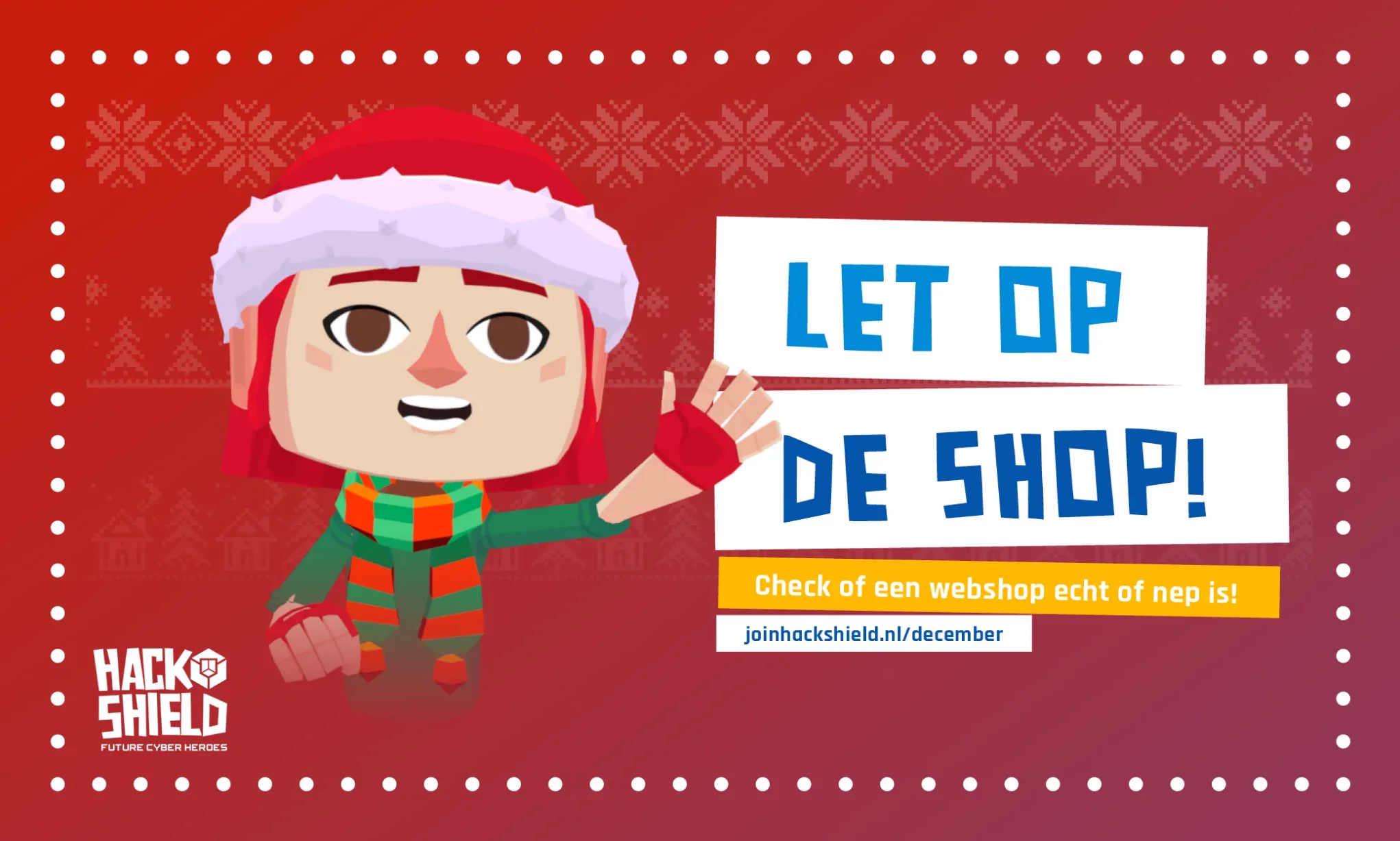 Let op de Shop - Scoor extra Shields tijdens de Kerstvakantie!